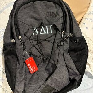 ADPi embroidered North Face backpack
